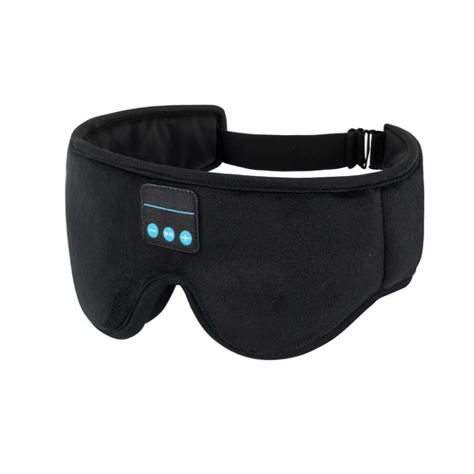 DreamTune 3D: Bluetooth Sleep Mask with Wireless Headset & Adjustable Eye Cover
